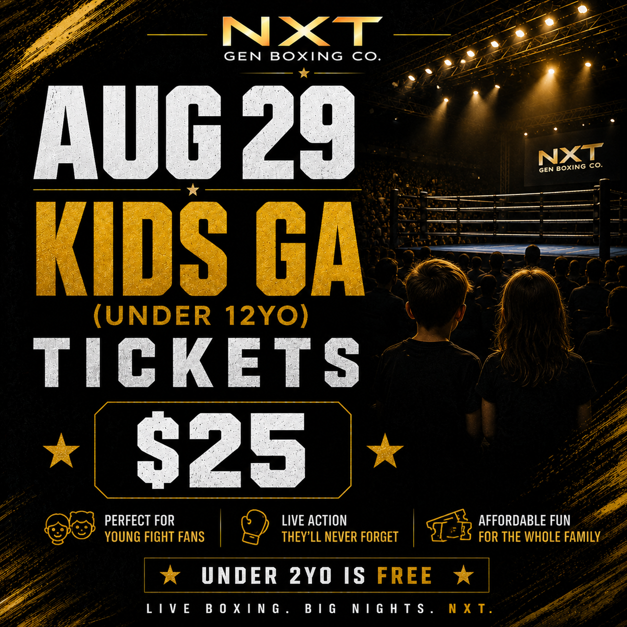 AUG 29 GA STANDING (KIDS u12)