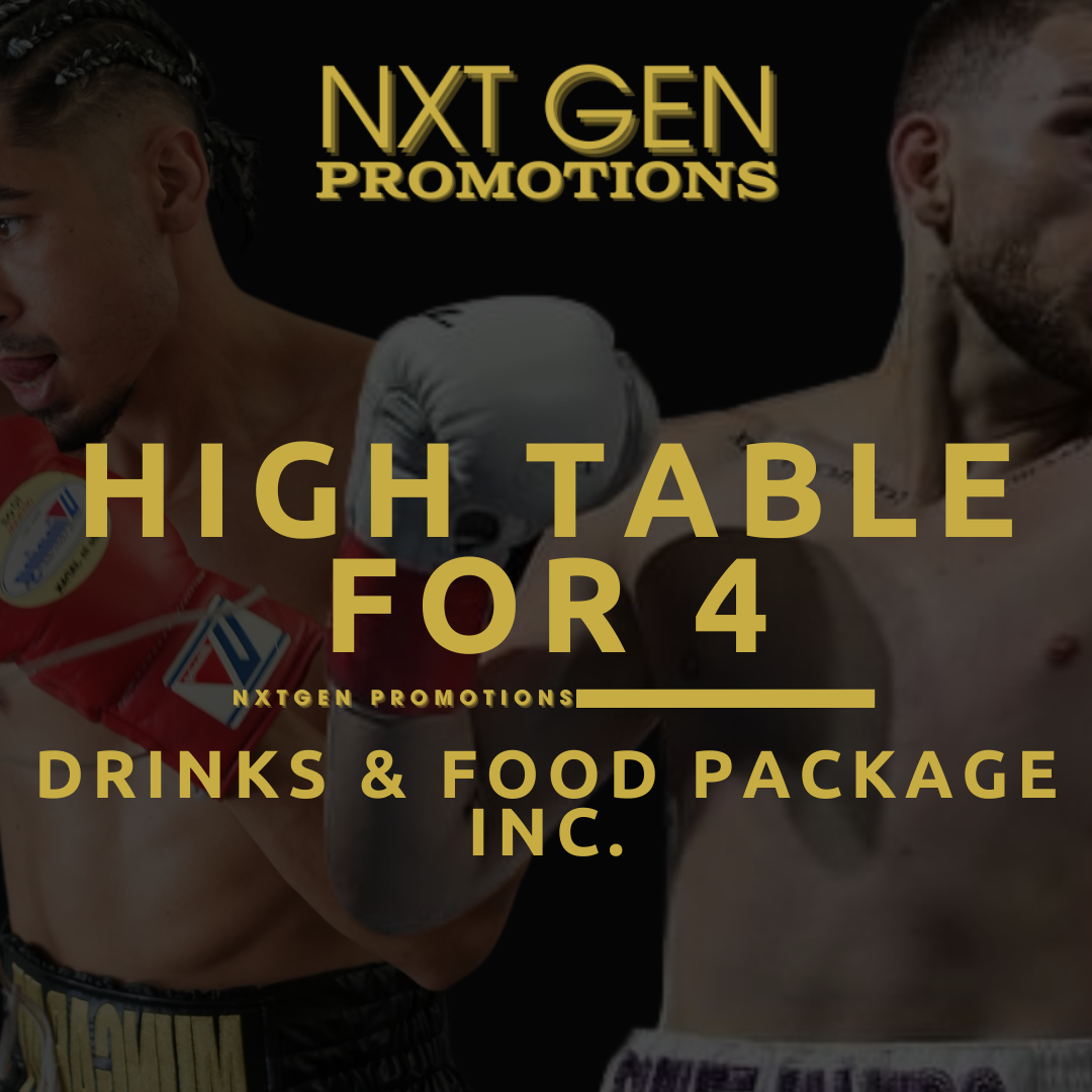 High Table | Drinks & Food inc. (4 people)