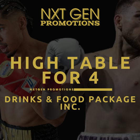 High Table | Drinks & Food inc. (4 people)