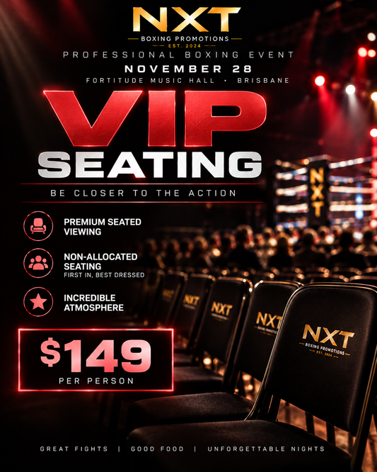 NOV 28 VIP SEATING